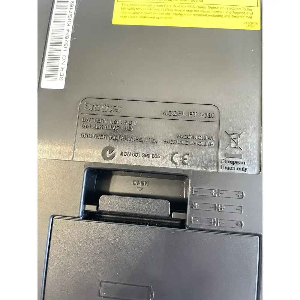 Brother P-touch PT-2030 Deluxe Desktop Labeler And Tape Roll
